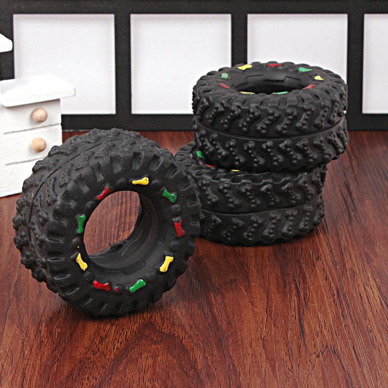 Pet Pals Tire Tunes - Interactive Audible Glue Toy For Dogs