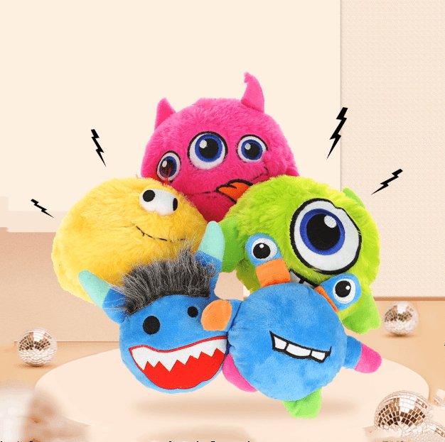 Crazy Bounce Monster Ball - Interactive Pet Toy With Weird Bouncing Action