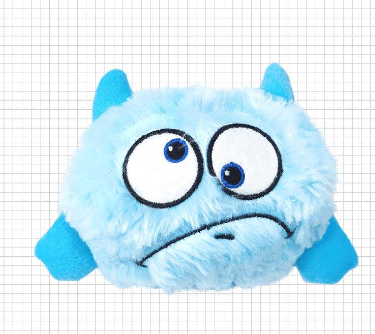 Crazy Bounce Monster Ball - Interactive Pet Toy With Weird Bouncing Action